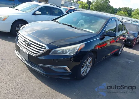 2015 Hyundai Sonata Se z USA, uszkodzony, nr VIN 5NPE24AF9FH004912